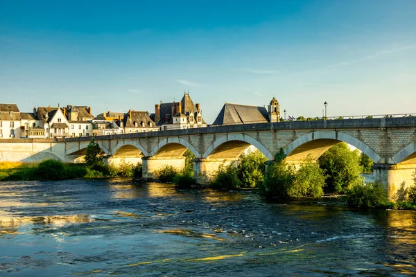 Sommerliche Entdeckung Wunderschönen Seine Tal Bei Schloss Amboise Indre Loire — Stockfoto