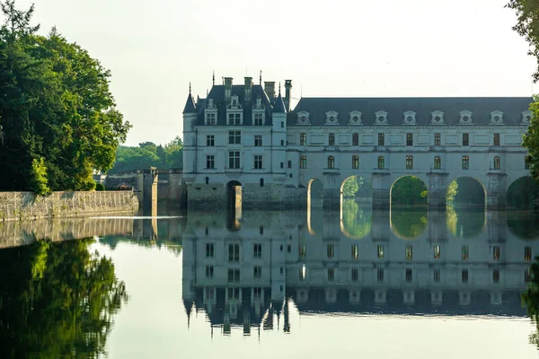 Sommer Entdeckungstour Wunderschönen Seine Tal Bei Schloss Chenonceau Der Nähe — Stockfoto