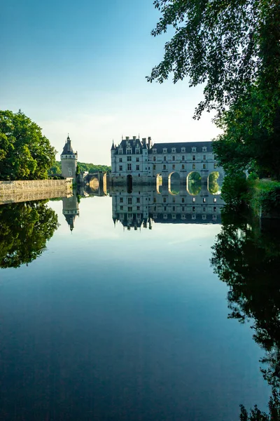 Sommer Entdeckungstour Wunderschönen Seine Tal Bei Schloss Chenonceau Der Nähe — Stockfoto