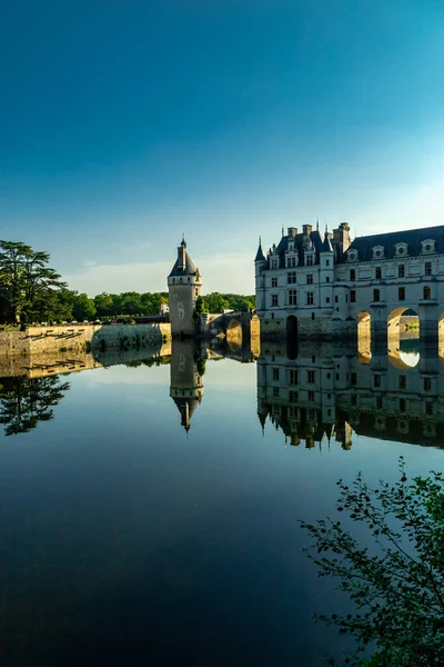 Экскурсия Живописной Долине Сены Замке Шенонсо Близ Ченонсо Indre Loire — стоковое фото
