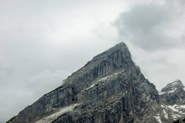 Güzel Berchtesgaden Alpleri 'nden geçerek Watzmann - Berchtesgaden - Bavyera - Almanya