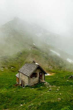 Güzel Berchtesgaden Alpleri 'nden geçerek Watzmann - Berchtesgaden - Bavyera - Almanya