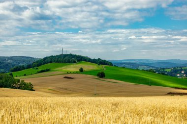 Schmalkalden ve büyüleyici çevresi Thüringen-Almanya 'da yarım yamalak bir bisiklet turu.
