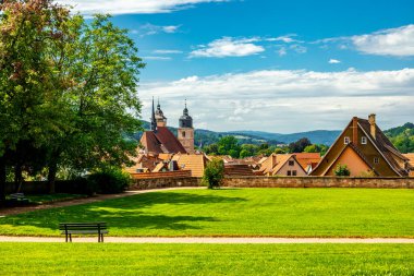 Schmalkalden ve büyüleyici çevresi Thüringen-Almanya 'da yarım yamalak bir bisiklet turu.
