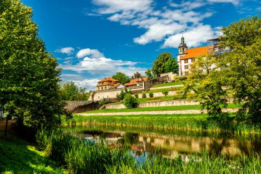 Schmalkalden ve büyüleyici çevresi Thüringen-Almanya 'da yarım yamalak bir bisiklet turu.