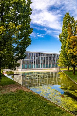 Thüringen 'in başkentinde yaz sonu yürüyüşü - Erfurt - Almanya