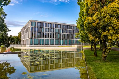 Thüringen 'in başkentinde yaz sonu yürüyüşü - Erfurt - Almanya