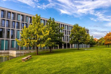 Thüringen 'in başkentinde yaz sonu yürüyüşü - Erfurt - Almanya