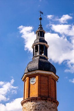 Almanya 'nın Saksonya-Anhalt şehrindeki güzel, yarı keresteli Stolberg kasabasında güney Harz bölgesini keşfediyor.