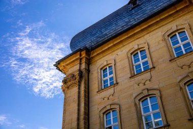 Bad Staffelstein - Bavyera - Almanya yakınlarındaki Yukarı Franconian kırsalında yaz yürüyüşü