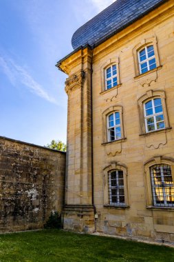 Bad Staffelstein - Bavyera - Almanya yakınlarındaki Yukarı Franconian kırsalında yaz yürüyüşü