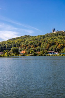 Bad Staffelstein - Bavyera - Almanya yakınlarındaki Yukarı Franconian kırsalında yaz yürüyüşü