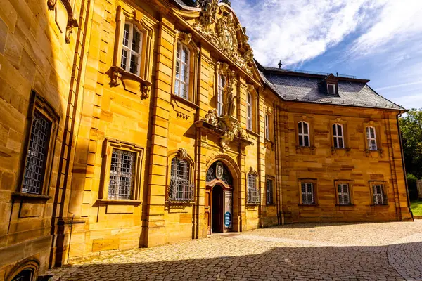 Bad Staffelstein - Bavyera - Almanya yakınlarındaki Yukarı Franconian kırsalında yaz yürüyüşü