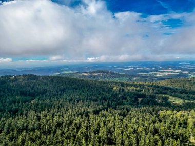 Feldberg 'deki Hochtaunus' ta güzel bir yürüyüş, güzel bir yaz günü, Hesse - Almanya