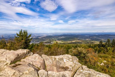 Feldberg 'deki Hochtaunus' ta güzel bir yürüyüş, güzel bir yaz günü, Hesse - Almanya