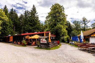 Feldberg 'deki Hochtaunus' ta güzel bir yürüyüş, güzel bir yaz günü, Hesse - Almanya