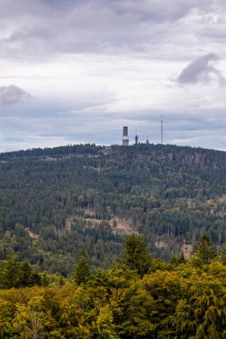 Feldberg 'deki Hochtaunus' ta güzel bir yürüyüş, güzel bir yaz günü, Hesse - Almanya
