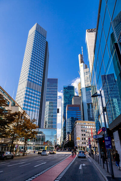 City stroll through the Main metropolis Frankfurt am Main - Hesse - Germany