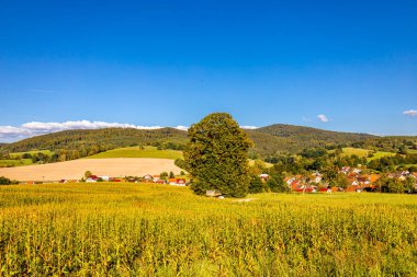 Schmalkalden ve büyüleyici çevresi Thüringen-Almanya 'da yarım yamalak bir bisiklet turu.