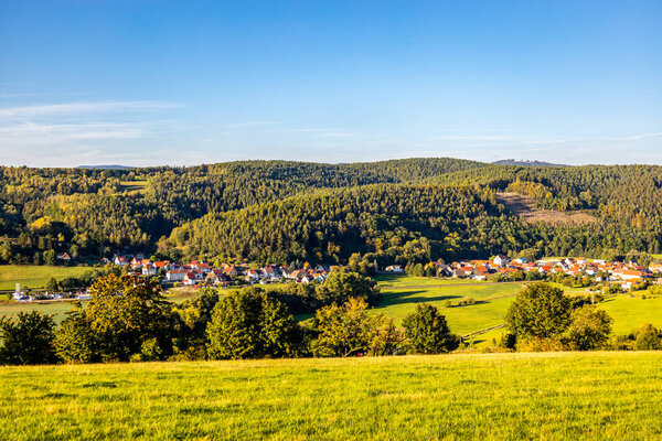 A summer bike tour through the half-timbered town of Schmalkalden and its charming surroundings - Thuringia - Germany