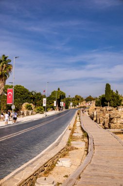 Türkiye 'nin Rivera kentinin antik kenti boyunca keşif turu