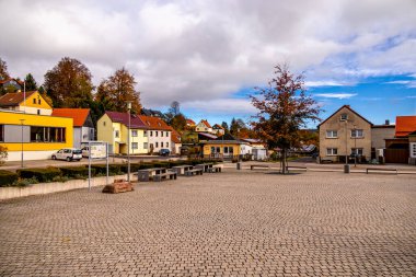 Tambach-Dietharz yakınlarındaki Spittergrund 'dan Thüringen Ormanı - Thüringen Ormanı - Almanya