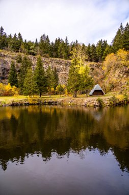 Tambach-Dietharz yakınlarındaki Spittergrund 'dan Thüringen Ormanı - Thüringen Ormanı - Almanya