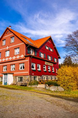 Tambach-Dietharz yakınlarındaki Spittergrund 'dan Thüringen Ormanı - Thüringen Ormanı - Almanya