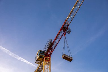 Soğuk bir kış gününde Thüringen 'in başkentinde yürümek - Erfurt - Almanya