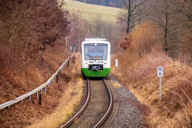 Schmalkalden - Thüringen - Almanya 'ya girmeden kısa bir süre önce özel tren 