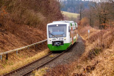 Schmalkalden - Thüringen - Almanya 'ya girmeden kısa bir süre önce özel tren 
