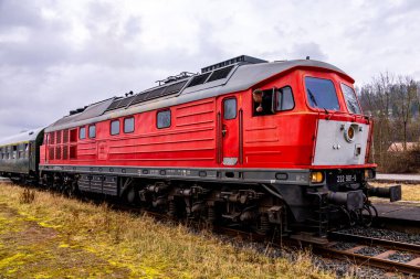 Schmalkalden - Thüringen - Almanya 'ya girmeden kısa bir süre önce özel tren 