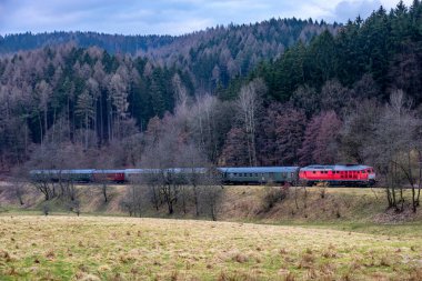 Schmalkalden - Thüringen - Almanya 'ya girmeden kısa bir süre önce özel tren 