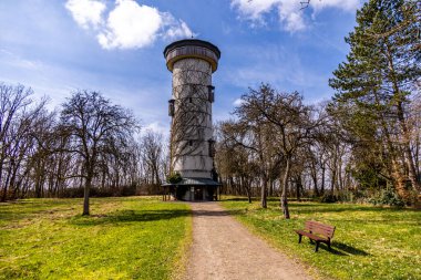 Hildburghausen - Thüringen - Almanya 'nın güzel Heldburger Diyarı' nda harika bir bahar yürüyüşü.