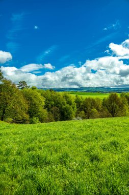 Summer hike through the unique Werra Valley near Vacha - Thuringia - Germany