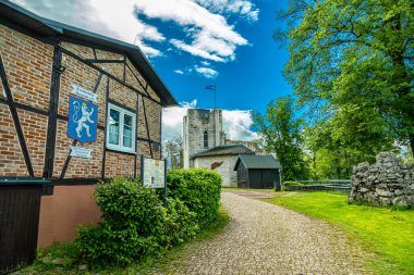 Summer hike through the unique Werra Valley near Vacha - Thuringia - Germany