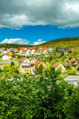 Summer hike through the unique Werra Valley near Vacha - Thuringia - Germany