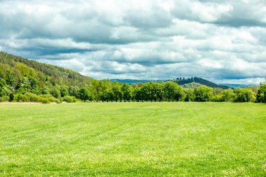 Summer hike through the unique Werra Valley near Vacha - Thuringia - Germany