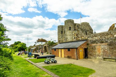 Welcome to the South East of the UK to the beautiful small town of Rye with its picturesque castle - East Sussex - United Kingdom clipart