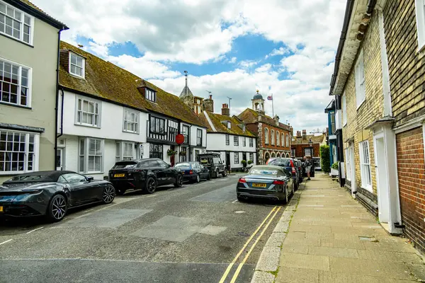 stock image Welcome to the South East of the UK to the beautiful small town of Rye with its picturesque castle - East Sussex - United Kingdom