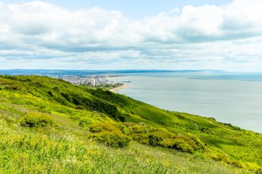 İngiltere 'nin güney kıyısı boyunca Eastbourne yakınlarındaki Beachy Head ve Birling Gap arasında seyahat ediyor.