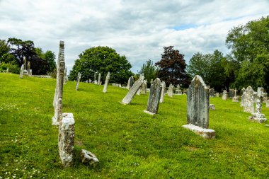 Birleşik Krallık 'ın Swanage-Dorset liman kasabasındaki Old Harry Rocks' a kısa bir yürüyüş turu.