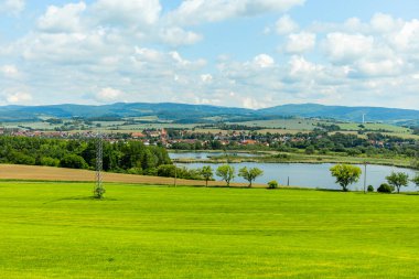 Breitungen - Thüringen yakınlarındaki Frankenberg şatosu ve Ple Berg çevresinde harika bir bahar yürüyüşü Almanya 'da bir harabe.