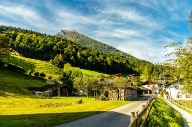 Berchtesgaden Alp Dağları 'nda Berchtesgaden - Berchtesgaden - Almanya