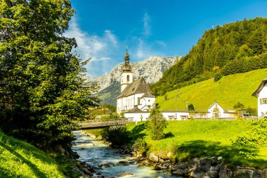 Berchtesgaden Alp Dağları 'nda Berchtesgaden - Berchtesgaden - Almanya