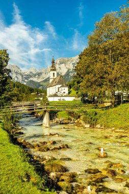 Berchtesgaden Alp Dağları 'nda Berchtesgaden - Berchtesgaden - Almanya