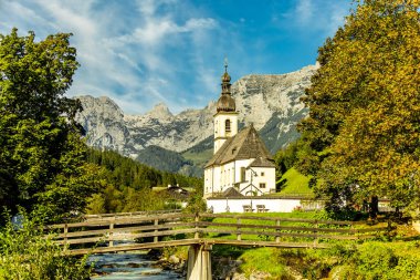 Berchtesgaden Alp Dağları 'nda Berchtesgaden - Berchtesgaden - Almanya
