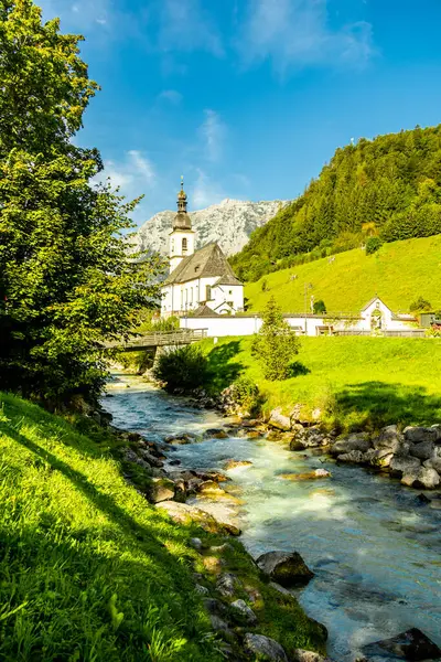 Berchtesgaden Alp Dağları 'nda Berchtesgaden - Berchtesgaden - Almanya