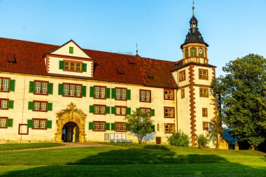 Schmalkalden ve onun Wilhemsburg Şatosu - Thüringen - Almanya