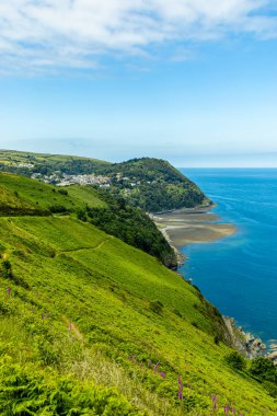 Kuzey Devon kıyısındaki güzel İngiliz kırsalında seyahat ediyoruz.
